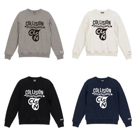 COLLISION NEWロゴ12.7オンス ヘヴィーウェイトスウェット