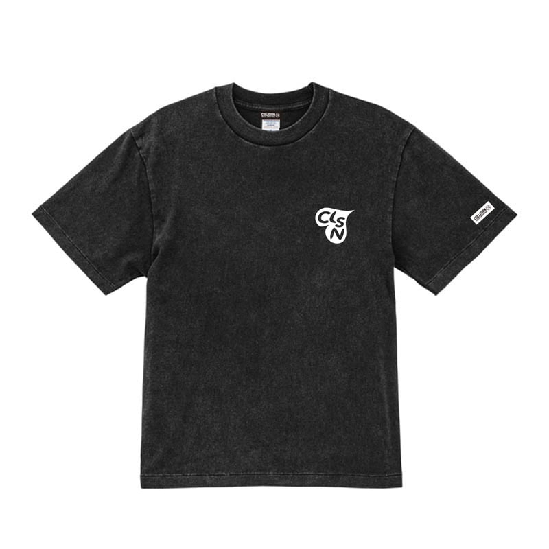 COLLISION 6.2オンス オープンエンド フェードウォッシュ Tシャツ 02