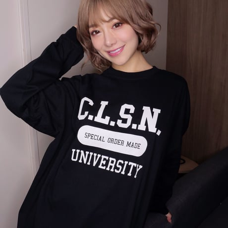 COLLISION カレッジロング T-shirt01