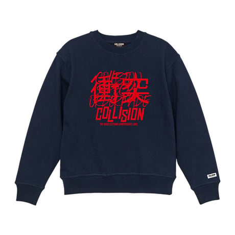COLLISION 12.7オンス ヘヴィーウェイトスウェット 2025衝突ロゴ