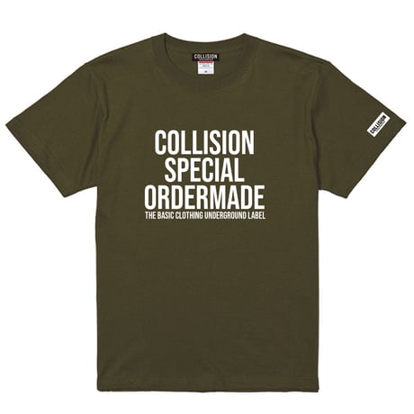 COLLISION NEW CLASSIC LOGO Tシャツ(6.2オンス)