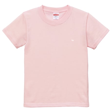 COLLISION BASIC 刺繍LOGO T-shirt  少年と少女と女子用