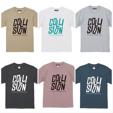 COLLISION2024　6.2オンスプレミアムロゴT-shirt001