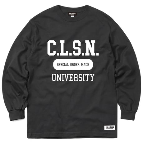 COLLISION カレッジロング T-shirt01