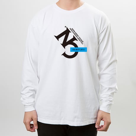 COLLISION VINTAGE CLOTHINGS 変則CNロゴロングTシャツ