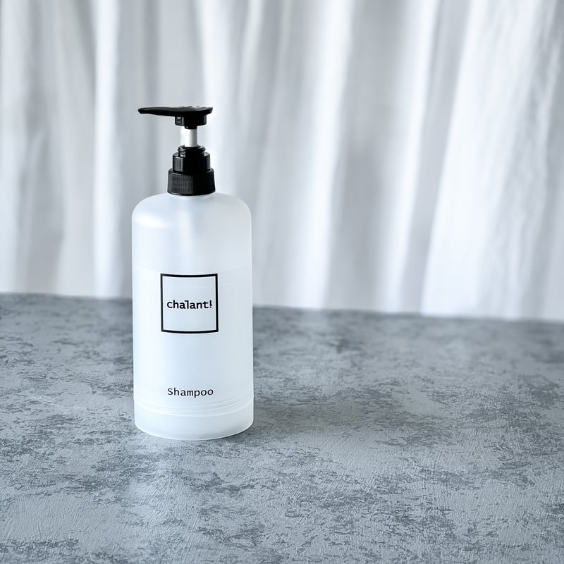 chalant!シャンプー（700ml）エコインパックボトル 中身なしのボトル