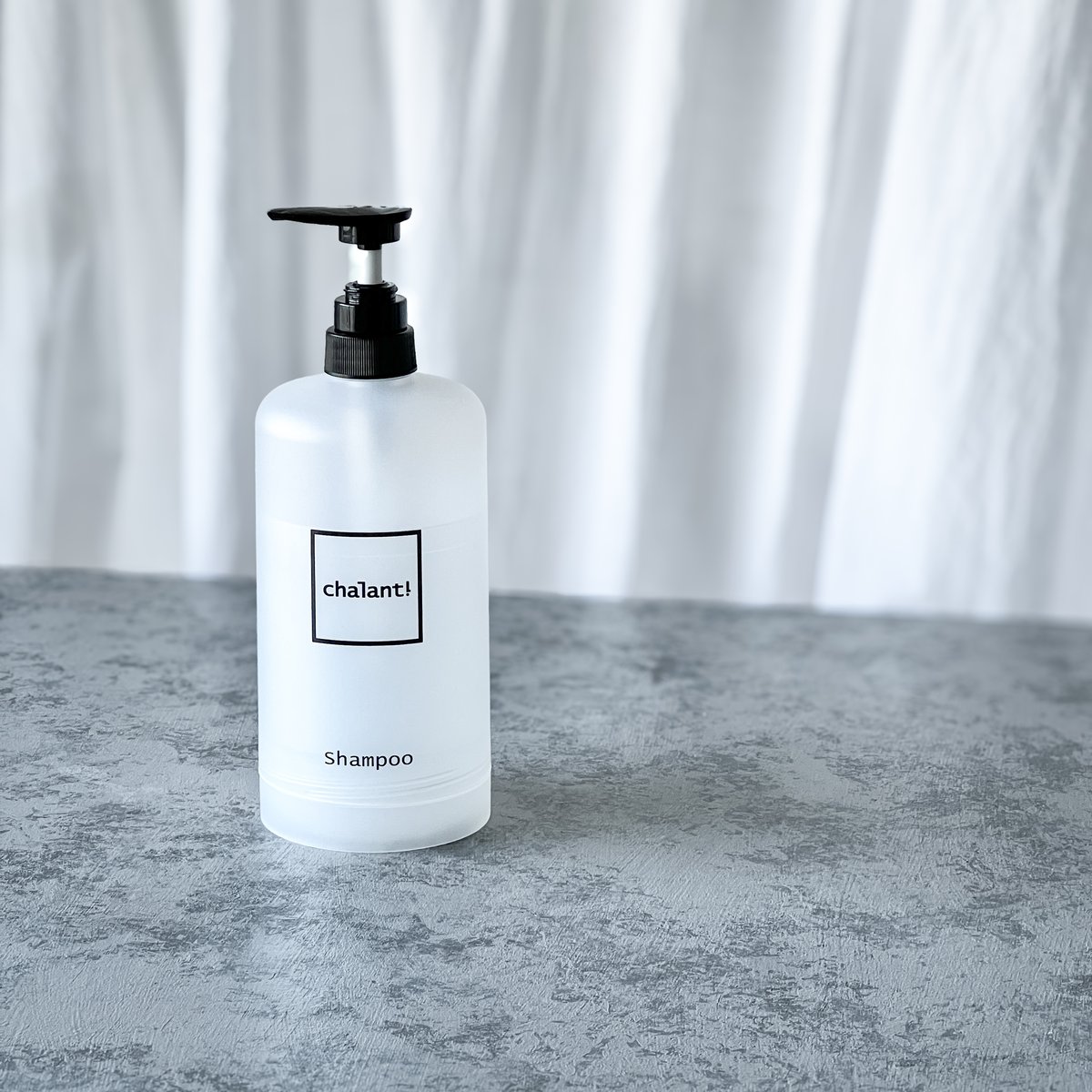 chalant!シャンプー（700ml）エコインパックボトル 中身なしのボトル