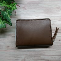 本革製ラウンドジップウォレット TB-11