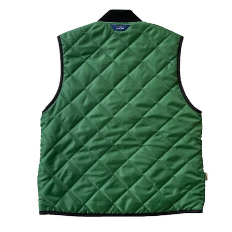 SPECIAL LOSER REVERSIBLE QUILTING VEST GREEN