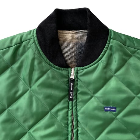 SPECIAL LOSER REVERSIBLE QUILTING VEST GREEN