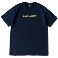 LOGO T-SHIRT NAVY PATINA YELLOW