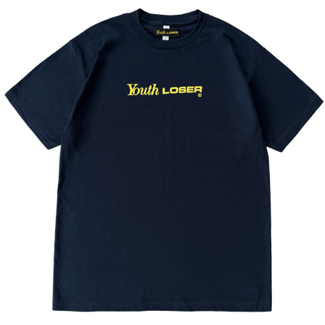 LOGO T-SHIRT NAVY PATINA YELLOW