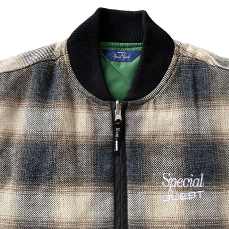 SPECIAL LOSER REVERSIBLE QUILTING VEST GREEN