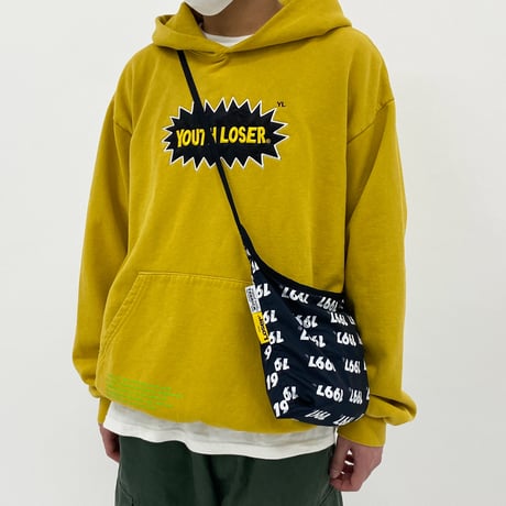GIZAGIZA YOUTHLOSER MUSTARD HOODIE