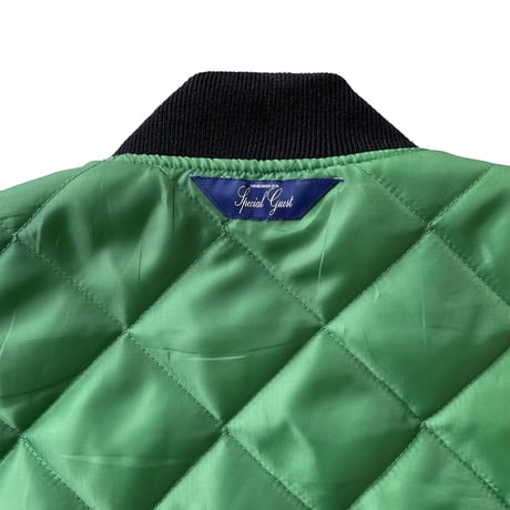 SPECIAL LOSER REVERSIBLE QUILTING VEST GREEN