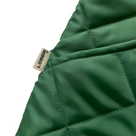 SPECIAL LOSER REVERSIBLE QUILTING VEST GREEN