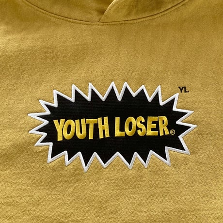 GIZAGIZA YOUTHLOSER MUSTARD HOODIE