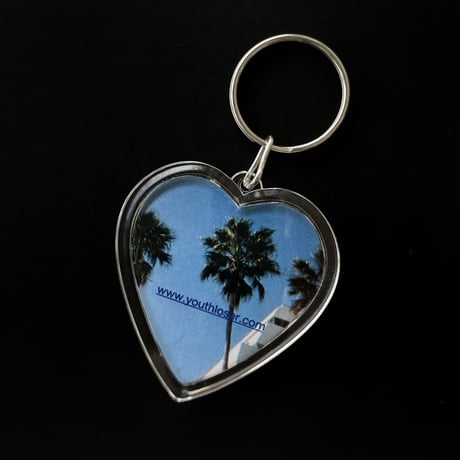 PALM HEART KEY RING