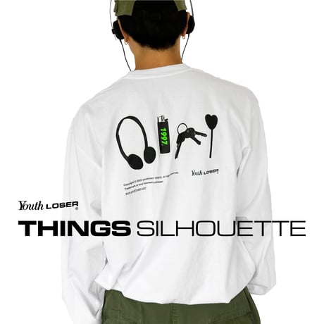 THINGS SILHOUETTE LONG T-SHIRT