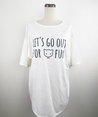 2WAYワイドバレエネックTEE(RF216011-01）