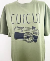 CUICUIカメラ Tシャツ(RF258011-63)