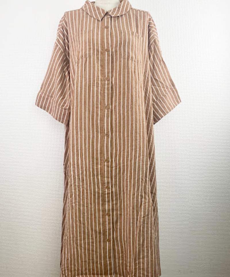 SAMPLE】ストライプシャツワンピース(SR157) | W/R.com
