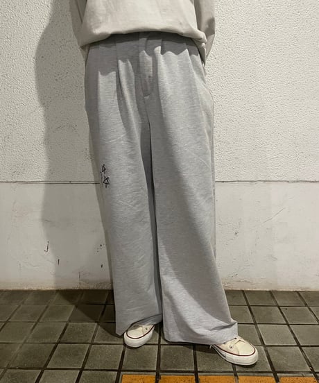CT裏毛タックパンツ(AH006015-07)