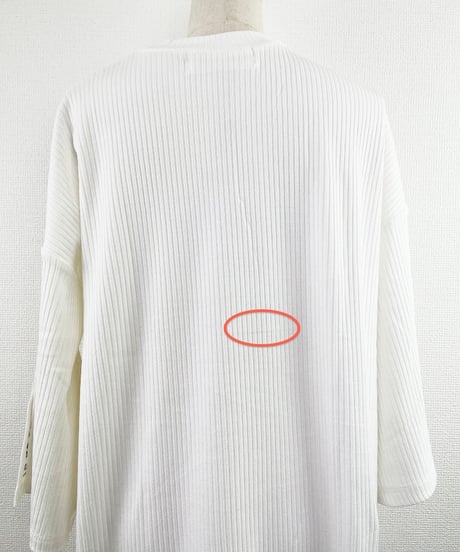 【SAMPLE】リブワンピース（SR176-01）