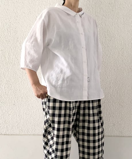 ランタンスリーブシャツ(RE076005-01)