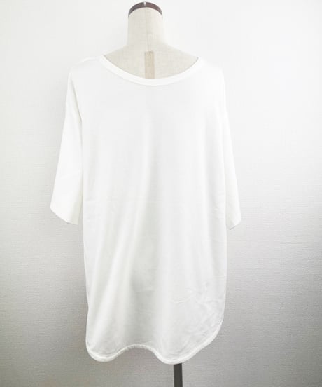 2WAYワイドバレエネックTEE(RF216011-01）