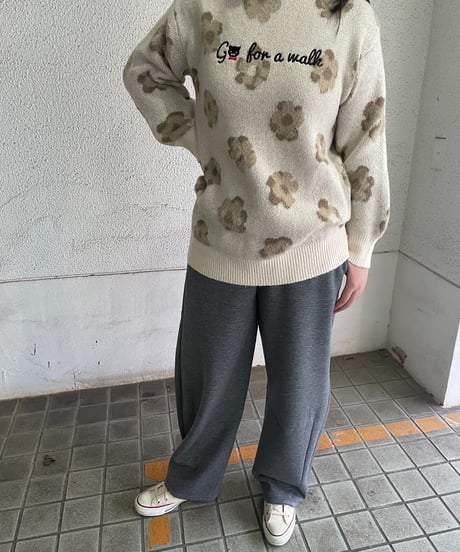 フラワーモヘアプルオーバー(RI004014-92)