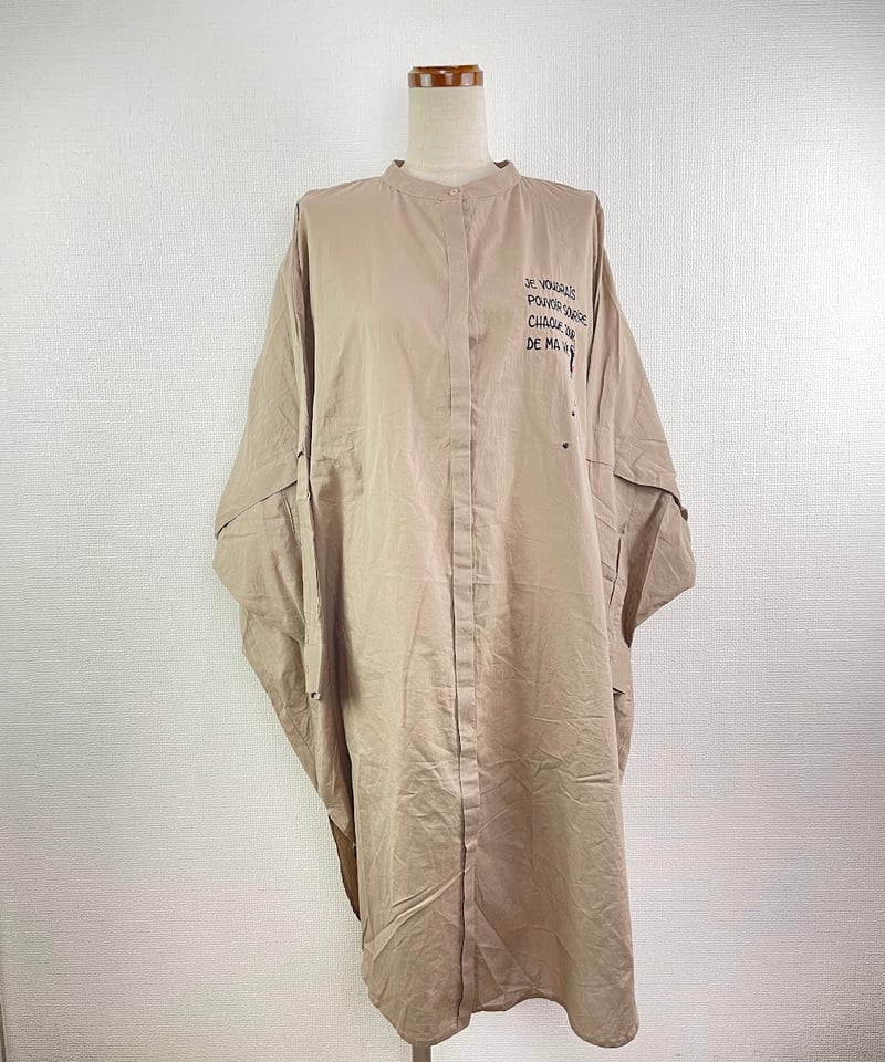 オーバーサイズワンピースブラウス(RE014014-40） | W/R.com