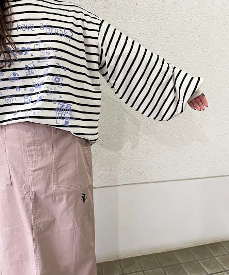 ギャザーハイネックロンTEE(RF156012-00)