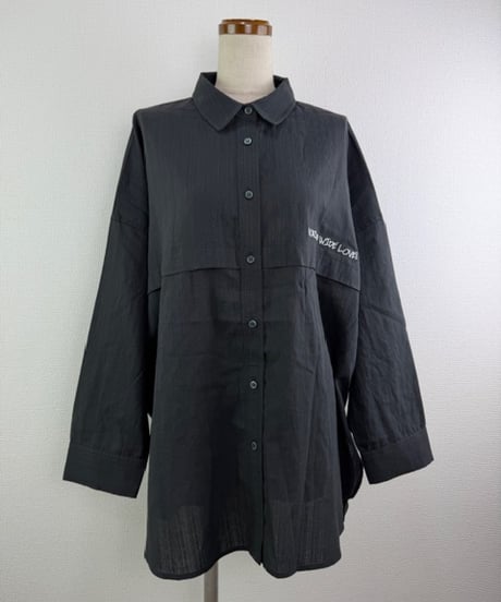 WWL!スラブワイドシャツ(AE003015-09)