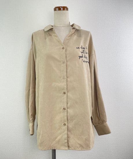バックリボンブラウス(RE015014-42）