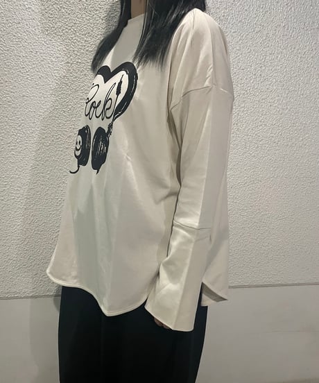 スリーブスリットロンTEE(AF102013-41)