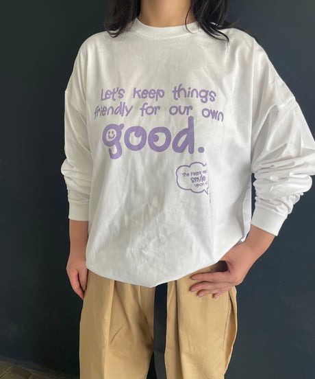 GOOD BIG ロンTEE(AF104013-01)