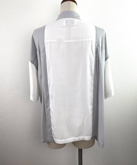 【SAMPLE】切り替え開襟シャツ（SA142）