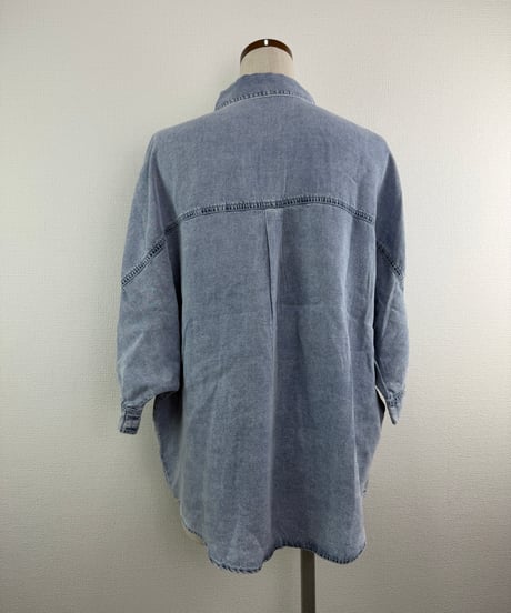 テンセルデニムドルマンシャツ（AE004015-24)
