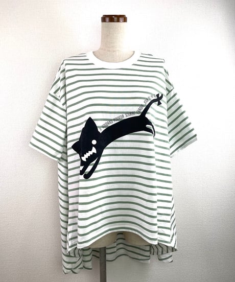 コビニャーボーダーTシャツ（RF200013-80)