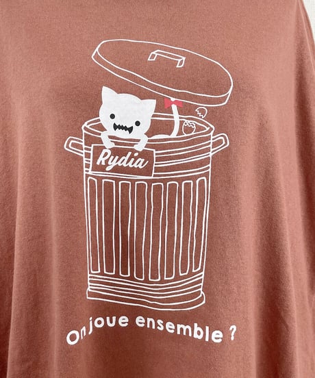 【B品】フレアーテントラインTシャツ＊シミ、汚れ(RF212007-47B)