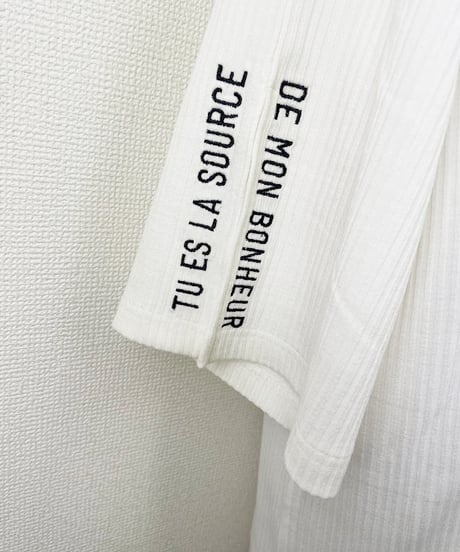 【SAMPLE】リブワンピース（SR176-01）