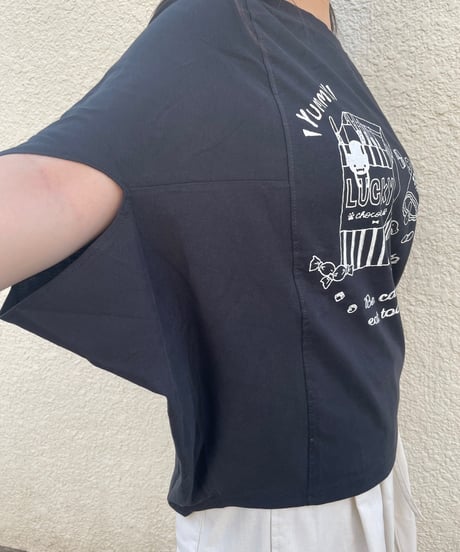 切り替えドルマンTシャツ(RF206013-09)