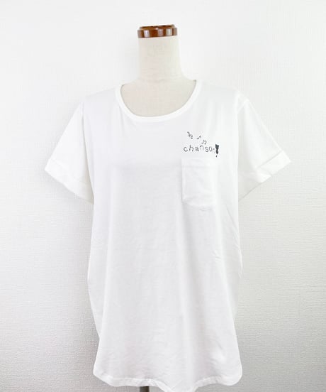 ラウンドポケットTEE(RF241011-01）