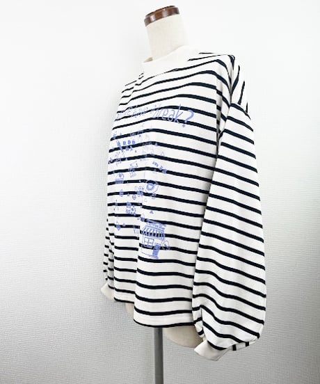 ギャザーハイネックロンTEE(RF156012-00)