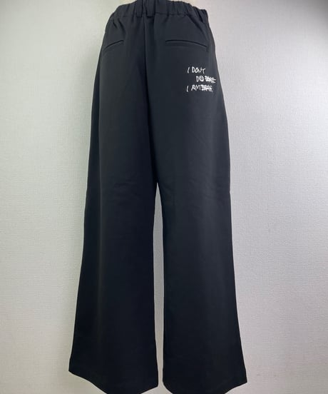 CT裏毛タックパンツ(AH006015-09)