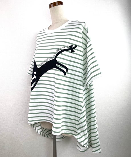 コビニャーボーダーTシャツ（RF200013-80)