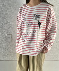 コビニャーボーダーロンTEE（RF100013-12)