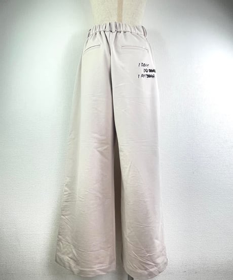 CT裏毛タックパンツ(AH006015-41)