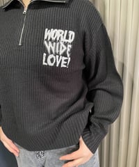 WWL! ハーフジップニット(AI003014-09)